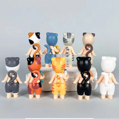 1PC-Random Sonny Angel Cats Life Action Figures Toy Ornament Doll Cat Blind Box