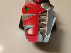Power Rangers Dino Thunder Abaranger Commander Morpher 2004 Bandai Red Ranger
