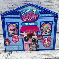 Hasbro Littlest Pet Shop Pet Pairs Lot of 4 Series 3