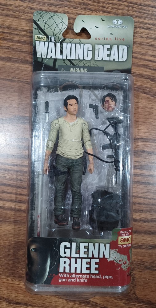 The Walking Dead Glenn Rhee action figure. New In Box