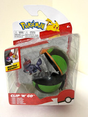 Pokémon Clip ’N’ Go 6-Figure Set Pikachu Eevee Lucario + Poké Balls Bundle NEW