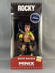 Minix Collectible Rocky Balboa #164 Chase RARE Action Figurine with GOLD GLOVES
