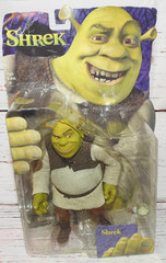Shrek Movie Action Figure With Onion Dreamworks McFarlane Toys 2001 DAMAGED!!