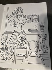 Vtg 2002 Golden Books Barbie “Field Trip Fun” RARE Paint And Coloring Book!