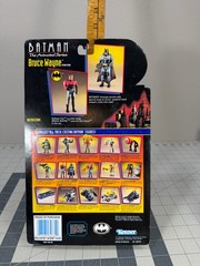 1992 Kenner Batman The Animated Series: Bruce Wayne Action Figure, Snap On Armor