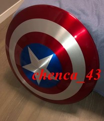 US Ship!!! Marvel 75th Anniversary Limited Captain America 1:1 Full Metal Shield