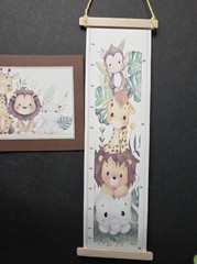 1/6 SCALE Mini Nursery Decor, Blanket, Teddy Bear, Diapers, Wipes, Announcements