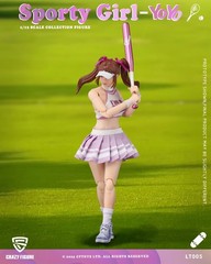 LT005: Crazy Figure 1/12 Sport Girl Clothed Action Figure – YOYO