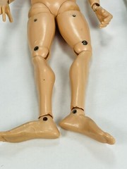 Vintage 1960’s GI Joe Action Figure Red Brown Flocked Hair Fuzzy Beard Scar Read
