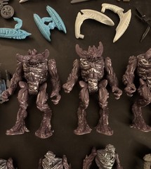 BIG Final Faction Action Figure & Accessories Lot Kharn Alien Hive, Weapons
