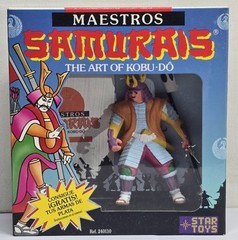 Maestros Samurais The Art of Kobu-Do 1990 Star Toys Sai Swordsman NEW Open Box