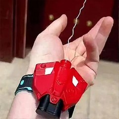 Adjustable Spider Web Launcher String Shooter Real Silk Web Shooter Toy for Kids