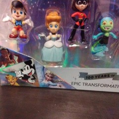 NEW Disney 100 Years Of transformation. 8 Figure Set Toy Limited Edition