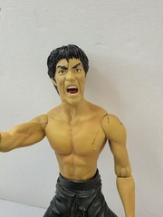 VTG Bruce Lee Action Figure Enter The Dragon 7 Inches Tall No Box