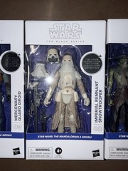 Star Wars Black Series Mandalorian & Grogu First Edition WAVE 2 EMBO SNOWTROOPER