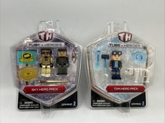Jazwares Tube Heroes TDM / SKY Hero Action Figure Packs NEW