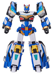 Metal Cardbot W HEAVY IRON + BLAION & BLUE COP W Grand Blue Leon Transform Robot
