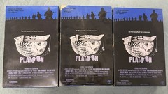 Sideshow Toys Platoon 1/6 Scale Set Of Three Sheen Out Of Plastic. Box Wear.