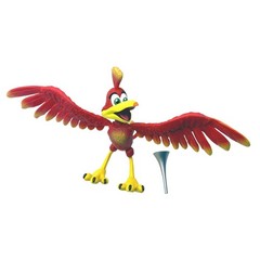 Banjo-Kazooie Flocked Banjo and Kazooie Action Figure 2-Pack | Limited Edition