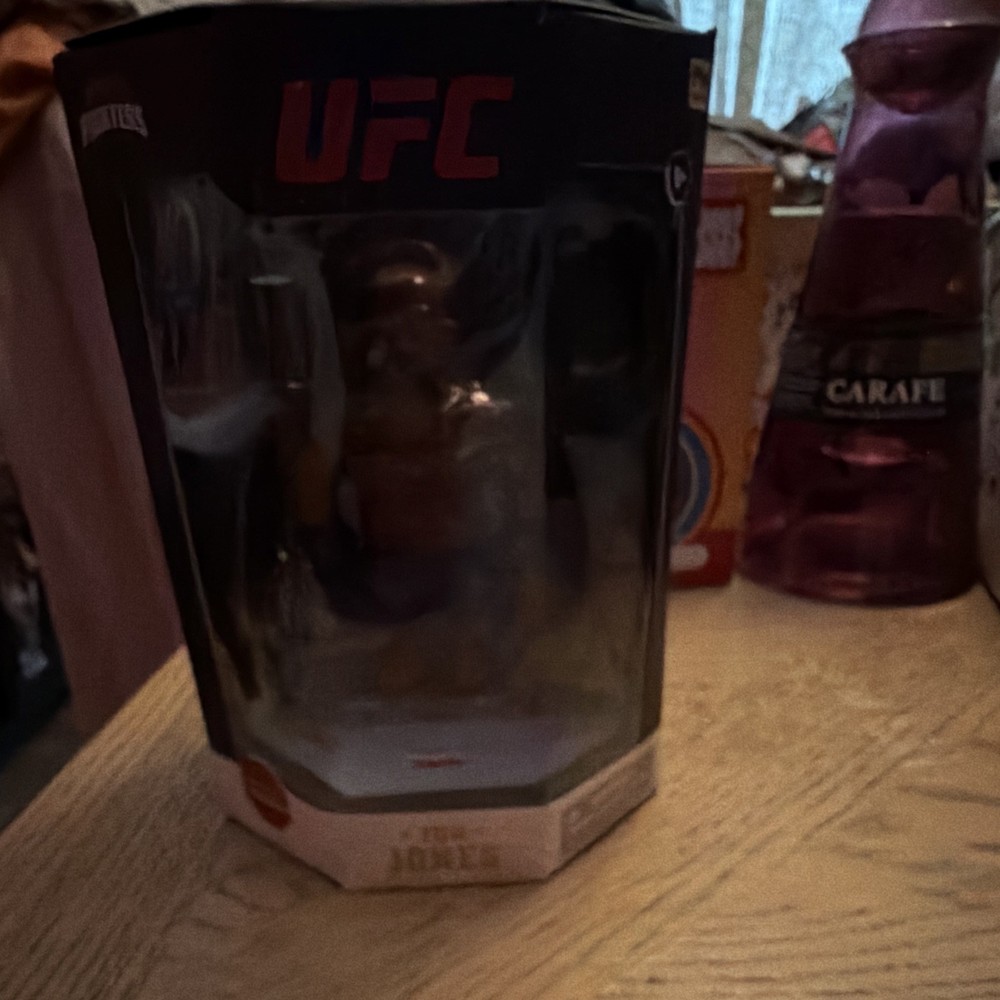 UFC Mixed Martial Arts Action Figure – Black Sports Theme Collectible