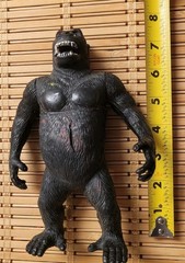 Imperial Dinosaur Toys King Kong vs Godzilla Diplodocus Figure Lot 1985 Vintage