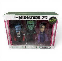 NECA Rob Zombie’s The Munsters – Stylized Figures Little Big Head 3-Pack New