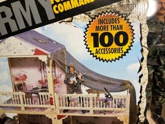 Vintage ARMY FORWARD COMMAND POST For 12″ GI Joe Size Figures Factory Sealed/New