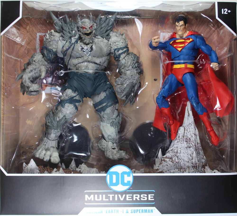 DC Multiverse ~ DEVASTATOR (EARTH-1 BATMAN) vs. SUPERMAN DELUXE FIGURE SET