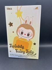 POPLAND Twinkly Fairy Tale Labubu Plush Card Holder-Confirmed “Frosty Blue”