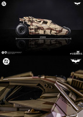 YUANYE x MODOKING Batman Camo Tumbler & Batpod Set 1/12 The Dark Knight Trilogy
