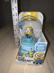 Minions Bob Bubble Bath Glitter Globe 8oz MZB Toy Figure Collectible New Sealed