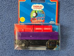 Thomas the Tank Engine & Friends Wooden Railway Britt Barrel Car NEW 2001