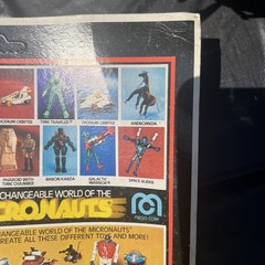 Vintage 1977 Mego Micronauts Gray Pharoid Mint On Card MOC NOS Fantastic Rare