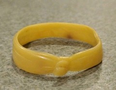 1960’s-70’s Marx Johnny West Geronimo Yellow Headband Stained all around #1