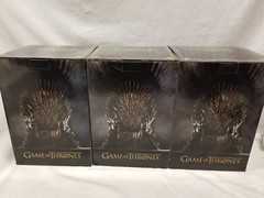 HBO Game of Thrones DRAGON EGG LIFE SIZE 1 Set REPLICA STATUE STARK King TV Show