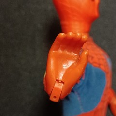 Vtg 1978 Mego Web Shooting Spider-Man Action Figure 12″ Red Torso RARE HTF