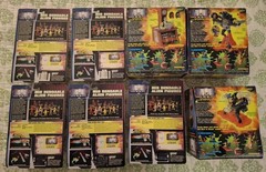 Vintage Men In Black Action Figs (8 Pc Set) NIB (5 Action Figs) (3 Playsets)1990