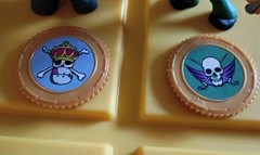 One Piece Mini’s Wapol & Mr. 9 + their Jolly Roger Coins NEW & FREE SHIP