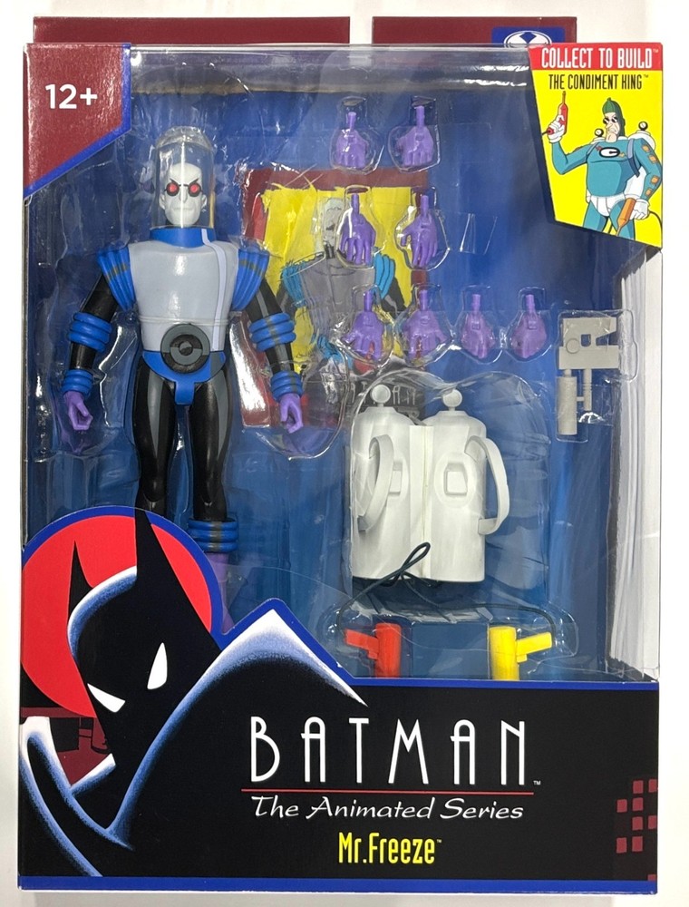 McFarlane Batman The Animated Series Mr. Freeze Figure BAF Condiment King BTAS