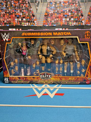 WWE Elite Wrestlemania 13 Submission Match 3-Pack Figures JHL71 Rare-NEW SEALED!