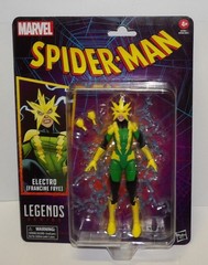Marvel Legends Spider-Man Retro ~ELECTRO (FRANCINE FRYE) ~ 6″ Figure 2025 NEW