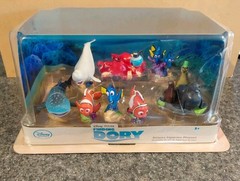 NEW Disney Store Deluxe Finding Dory Figurine Play Set 9 Cake Topper Decor Nemo