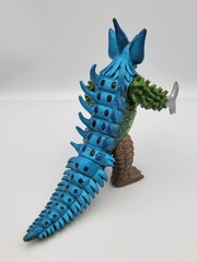 Tyrant Ultraman Taro Ultra Monster Series 1984 BLUE/GREEN/BROWN VAR Kaiju USsell