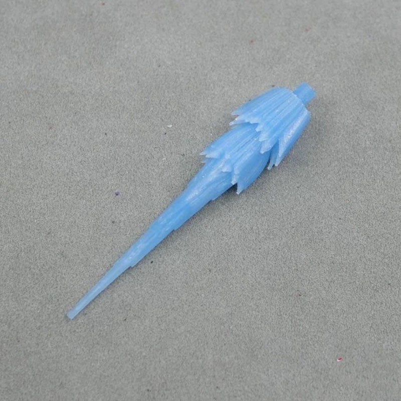 3D Printing Tail Fin Flame Upgrade Kit For Legacy Velocitron Galaxy Shuttle