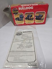 VTG-80’S-KENNER-M.A.S.K.BULLDOG SEMI TRUCK-W/BORIS BUSHKIN/BOX & 17 FIGURES-LOT
