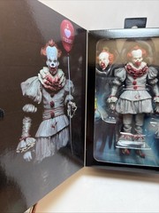 NECA IT Movie You’ll Float Too Ultimate 7” Pennywise Horror Action Figure Derry