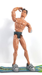 Max Steel N-Tek 11.5″ Articulated Talking Figure Snowboard Mattel 1998 2000