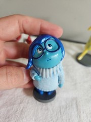 Disney Pixar Inside Out Figures Cake Toppers Joy Anger Sadness Fear Disgust