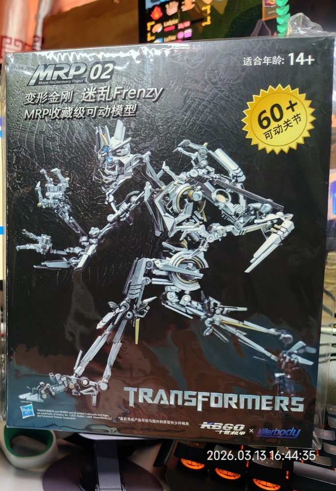 KGBO X Killerbody Transformers Frenzy MRP02 MRP 02 KB20069-67 USAship