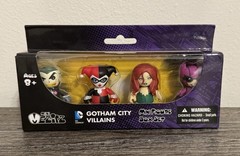 DC Mini Mezitz 4-pack Gotham City Villain Joker Harley Quinn Poison Ivy Catwoman